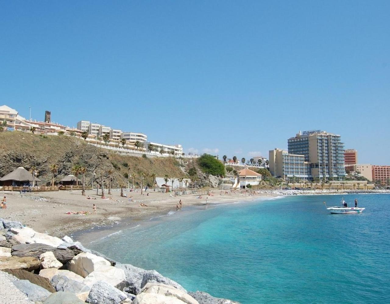 Apartamento Para 6 Con Wifi, Ac, Piscina Y Parking Gratis Benalmádena Eksteriør bilde